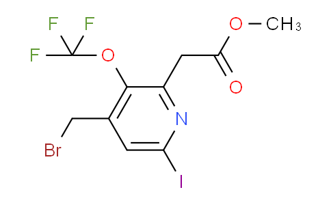 AM153837 | 1805979-25-2 | Methyl 4-(bromomethyl)-6-iodo-3-(trifluoromethoxy)pyridine-2-acetate