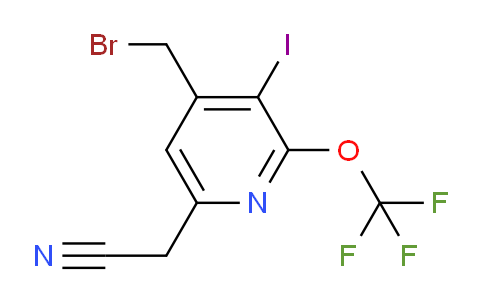 AM153843 | 1805969-17-8 | 4-(Bromomethyl)-3-iodo-2-(trifluoromethoxy)pyridine-6-acetonitrile