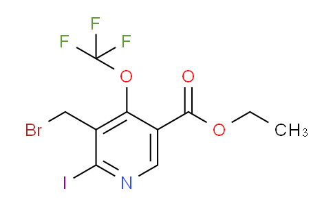 AM153844 | 1805021-44-6 | Ethyl 3-(bromomethyl)-2-iodo-4-(trifluoromethoxy)pyridine-5-carboxylate
