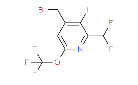 AM153858 | 1804853-38-0 | 4-(Bromomethyl)-2-(difluoromethyl)-3-iodo-6-(trifluoromethoxy)pyridine
