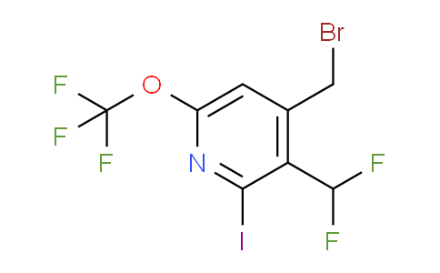 AM153864 | 1805968-48-2 | 4-(Bromomethyl)-3-(difluoromethyl)-2-iodo-6-(trifluoromethoxy)pyridine