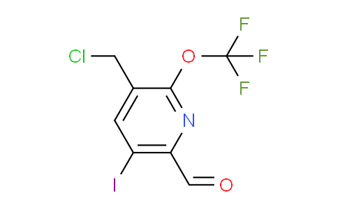 AM153865 | 1806740-30-6 | 3-(Chloromethyl)-5-iodo-2-(trifluoromethoxy)pyridine-6-carboxaldehyde