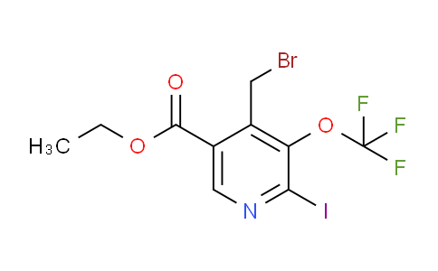 AM153866 | 1804840-24-1 | Ethyl 4-(bromomethyl)-2-iodo-3-(trifluoromethoxy)pyridine-5-carboxylate