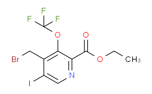 AM153870 | 1806137-52-9 | Ethyl 4-(bromomethyl)-5-iodo-3-(trifluoromethoxy)pyridine-2-carboxylate
