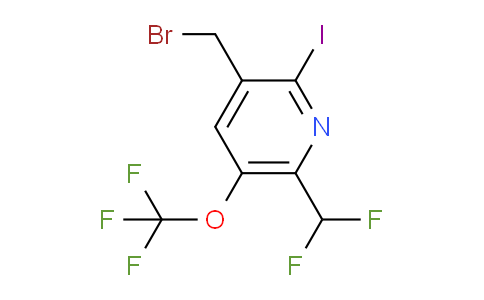 AM153872 | 1805968-51-7 | 3-(Bromomethyl)-6-(difluoromethyl)-2-iodo-5-(trifluoromethoxy)pyridine
