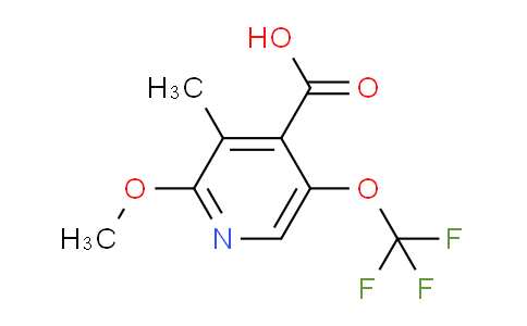2-Methoxy-3-methyl-5-(trifluoromethoxy)pyridine-4-carboxylic acid
