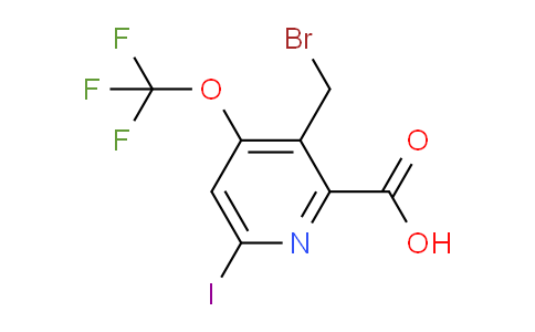 AM153897 | 1804736-87-5 | 3-(Bromomethyl)-6-iodo-4-(trifluoromethoxy)pyridine-2-carboxylic acid