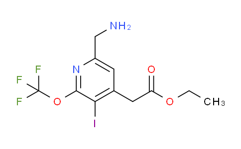 AM153908 | 1804838-56-9 | Ethyl 6-(aminomethyl)-3-iodo-2-(trifluoromethoxy)pyridine-4-acetate