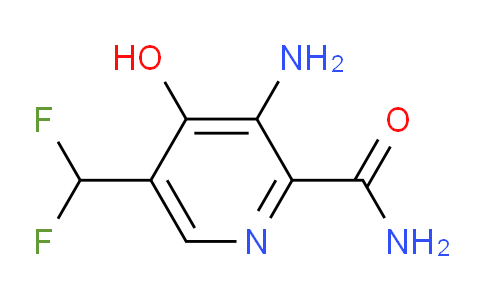 AM15391 | 1806874-82-7 | 3-Amino-5-(difluoromethyl)-4-hydroxypyridine-2-carboxamide