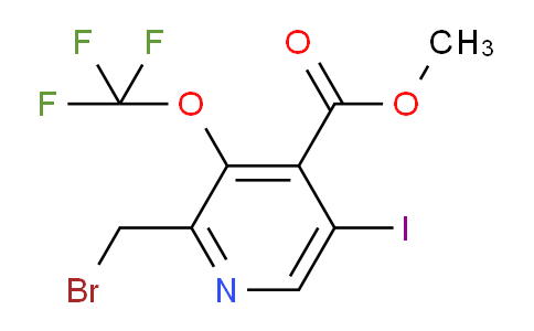 AM153911 | 1804856-22-1 | Methyl 2-(bromomethyl)-5-iodo-3-(trifluoromethoxy)pyridine-4-carboxylate