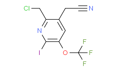 AM153919 | 1804354-99-1 | 2-(Chloromethyl)-6-iodo-5-(trifluoromethoxy)pyridine-3-acetonitrile