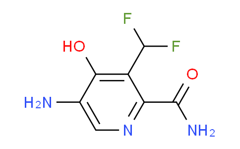 AM15392 | 1805013-48-2 | 5-Amino-3-(difluoromethyl)-4-hydroxypyridine-2-carboxamide