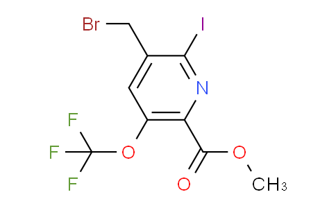 AM153923 | 1806175-89-2 | Methyl 3-(bromomethyl)-2-iodo-5-(trifluoromethoxy)pyridine-6-carboxylate