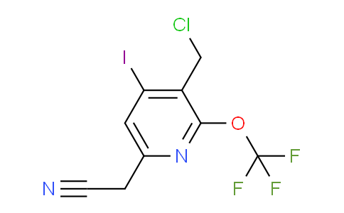AM153924 | 1804842-43-0 | 3-(Chloromethyl)-4-iodo-2-(trifluoromethoxy)pyridine-6-acetonitrile