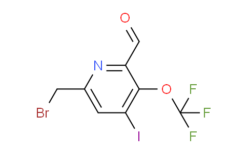 6-(Bromomethyl)-4-iodo-3-(trifluoromethoxy)pyridine-2-carboxaldehyde