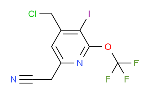 AM153935 | 1804842-84-9 | 4-(Chloromethyl)-3-iodo-2-(trifluoromethoxy)pyridine-6-acetonitrile