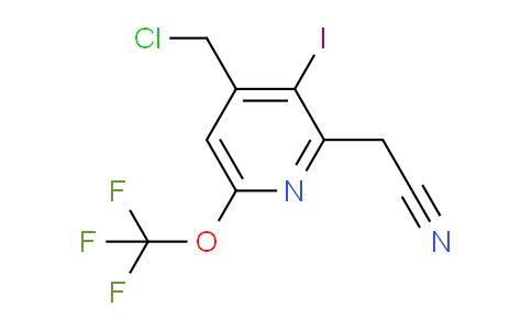 AM153938 | 1804832-28-7 | 4-(Chloromethyl)-3-iodo-6-(trifluoromethoxy)pyridine-2-acetonitrile
