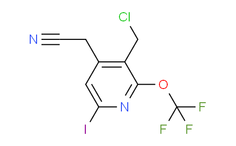 AM153943 | 1803961-86-5 | 3-(Chloromethyl)-6-iodo-2-(trifluoromethoxy)pyridine-4-acetonitrile