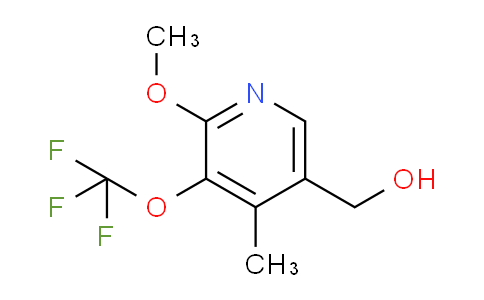 2-Methoxy-4-methyl-3-(trifluoromethoxy)pyridine-5-methanol
