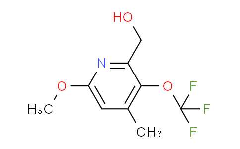 6-Methoxy-4-methyl-3-(trifluoromethoxy)pyridine-2-methanol