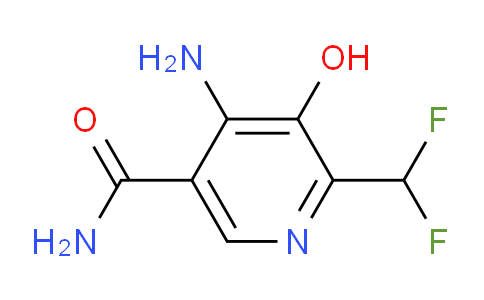 AM15395 | 1804515-30-7 | 4-Amino-2-(difluoromethyl)-3-hydroxypyridine-5-carboxamide