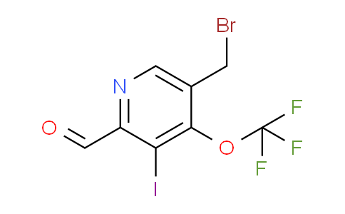AM153956 | 1804367-88-1 | 5-(Bromomethyl)-3-iodo-4-(trifluoromethoxy)pyridine-2-carboxaldehyde