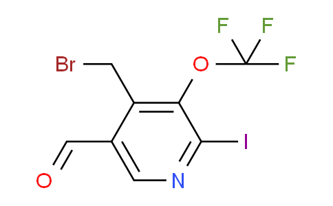 AM153957 | 1804833-29-1 | 4-(Bromomethyl)-2-iodo-3-(trifluoromethoxy)pyridine-5-carboxaldehyde