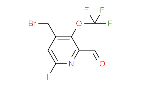 AM153960 | 1804775-77-6 | 4-(Bromomethyl)-6-iodo-3-(trifluoromethoxy)pyridine-2-carboxaldehyde