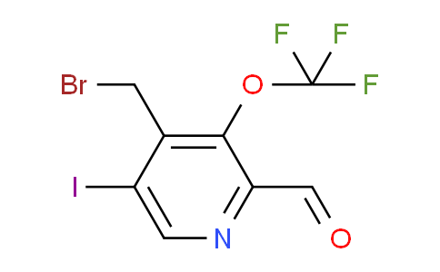 AM153966 | 1804353-18-1 | 4-(Bromomethyl)-5-iodo-3-(trifluoromethoxy)pyridine-2-carboxaldehyde