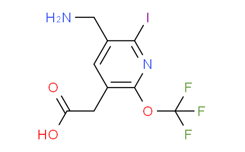 AM153969 | 1804624-47-2 | 3-(Aminomethyl)-2-iodo-6-(trifluoromethoxy)pyridine-5-acetic acid