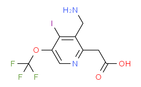 AM153970 | 1805968-05-1 | 3-(Aminomethyl)-4-iodo-5-(trifluoromethoxy)pyridine-2-acetic acid