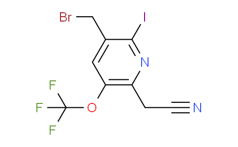 AM153973 | 1804775-41-4 | 3-(Bromomethyl)-2-iodo-5-(trifluoromethoxy)pyridine-6-acetonitrile