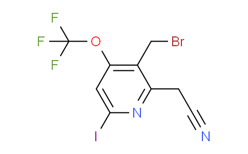 AM153974 | 1804627-23-3 | 3-(Bromomethyl)-6-iodo-4-(trifluoromethoxy)pyridine-2-acetonitrile