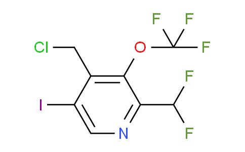 AM153977 | 1805979-13-8 | 4-(Chloromethyl)-2-(difluoromethyl)-5-iodo-3-(trifluoromethoxy)pyridine