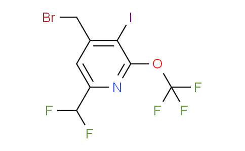AM153988 | 1805968-41-5 | 4-(Bromomethyl)-6-(difluoromethyl)-3-iodo-2-(trifluoromethoxy)pyridine