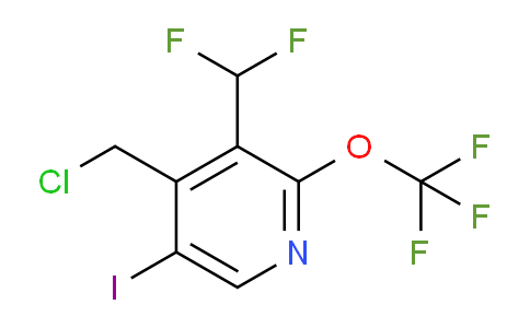 AM153989 | 1806253-04-2 | 4-(Chloromethyl)-3-(difluoromethyl)-5-iodo-2-(trifluoromethoxy)pyridine