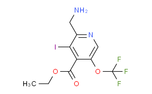 AM153991 | 1805017-45-1 | Ethyl 2-(aminomethyl)-3-iodo-5-(trifluoromethoxy)pyridine-4-carboxylate