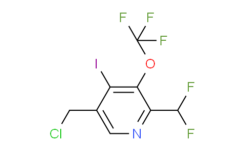 AM153994 | 1805979-40-1 | 5-(Chloromethyl)-2-(difluoromethyl)-4-iodo-3-(trifluoromethoxy)pyridine