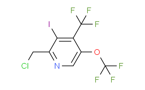 AM153998 | 1805979-63-8 | 2-(Chloromethyl)-3-iodo-5-(trifluoromethoxy)-4-(trifluoromethyl)pyridine