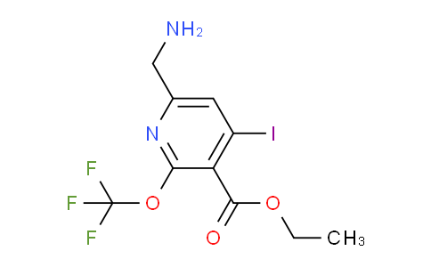 AM153999 | 1804361-17-8 | Ethyl 6-(aminomethyl)-4-iodo-2-(trifluoromethoxy)pyridine-3-carboxylate