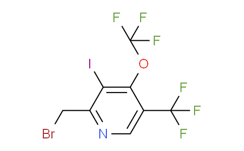AM154000 | 1806174-83-3 | 2-(Bromomethyl)-3-iodo-4-(trifluoromethoxy)-5-(trifluoromethyl)pyridine