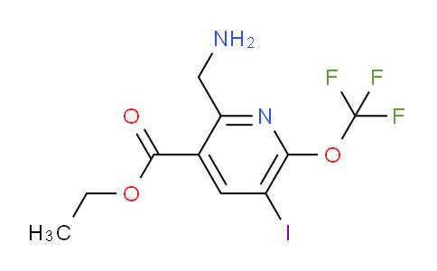 AM154005 | 1805017-49-5 | Ethyl 2-(aminomethyl)-5-iodo-6-(trifluoromethoxy)pyridine-3-carboxylate