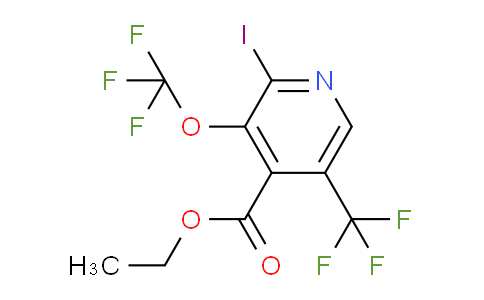 AM154008 | 1806188-97-5 | Ethyl 2-iodo-3-(trifluoromethoxy)-5-(trifluoromethyl)pyridine-4-carboxylate