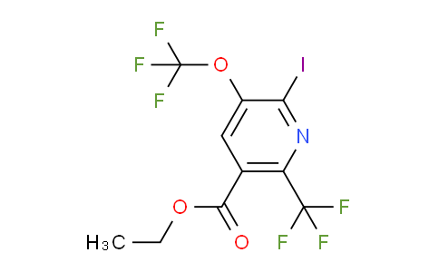 AM154010 | 1804842-21-4 | Ethyl 2-iodo-3-(trifluoromethoxy)-6-(trifluoromethyl)pyridine-5-carboxylate