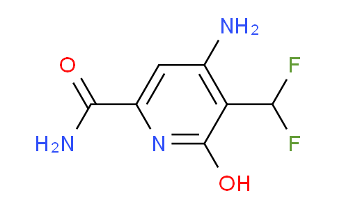 AM15402 | 1804515-37-4 | 4-Amino-3-(difluoromethyl)-2-hydroxypyridine-6-carboxamide