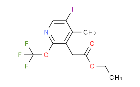 AM154027 | 1804359-09-8 | Ethyl 5-iodo-4-methyl-2-(trifluoromethoxy)pyridine-3-acetate