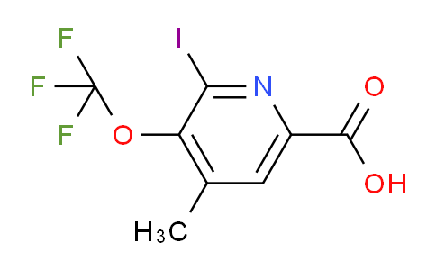 AM154032 | 1804773-20-3 | 2-Iodo-4-methyl-3-(trifluoromethoxy)pyridine-6-carboxylic acid
