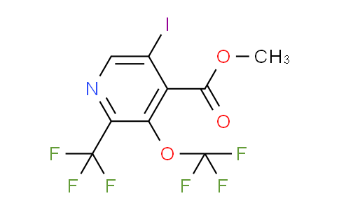 AM154033 | 1804842-15-6 | Methyl 5-iodo-3-(trifluoromethoxy)-2-(trifluoromethyl)pyridine-4-carboxylate