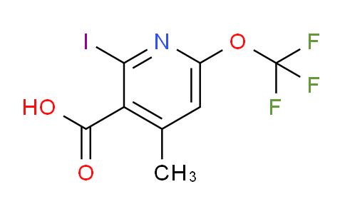 AM154034 | 1806172-16-6 | 2-Iodo-4-methyl-6-(trifluoromethoxy)pyridine-3-carboxylic acid