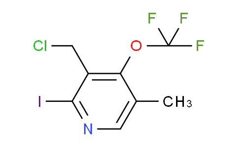 AM154044 | 1804732-42-0 | 3-(Chloromethyl)-2-iodo-5-methyl-4-(trifluoromethoxy)pyridine